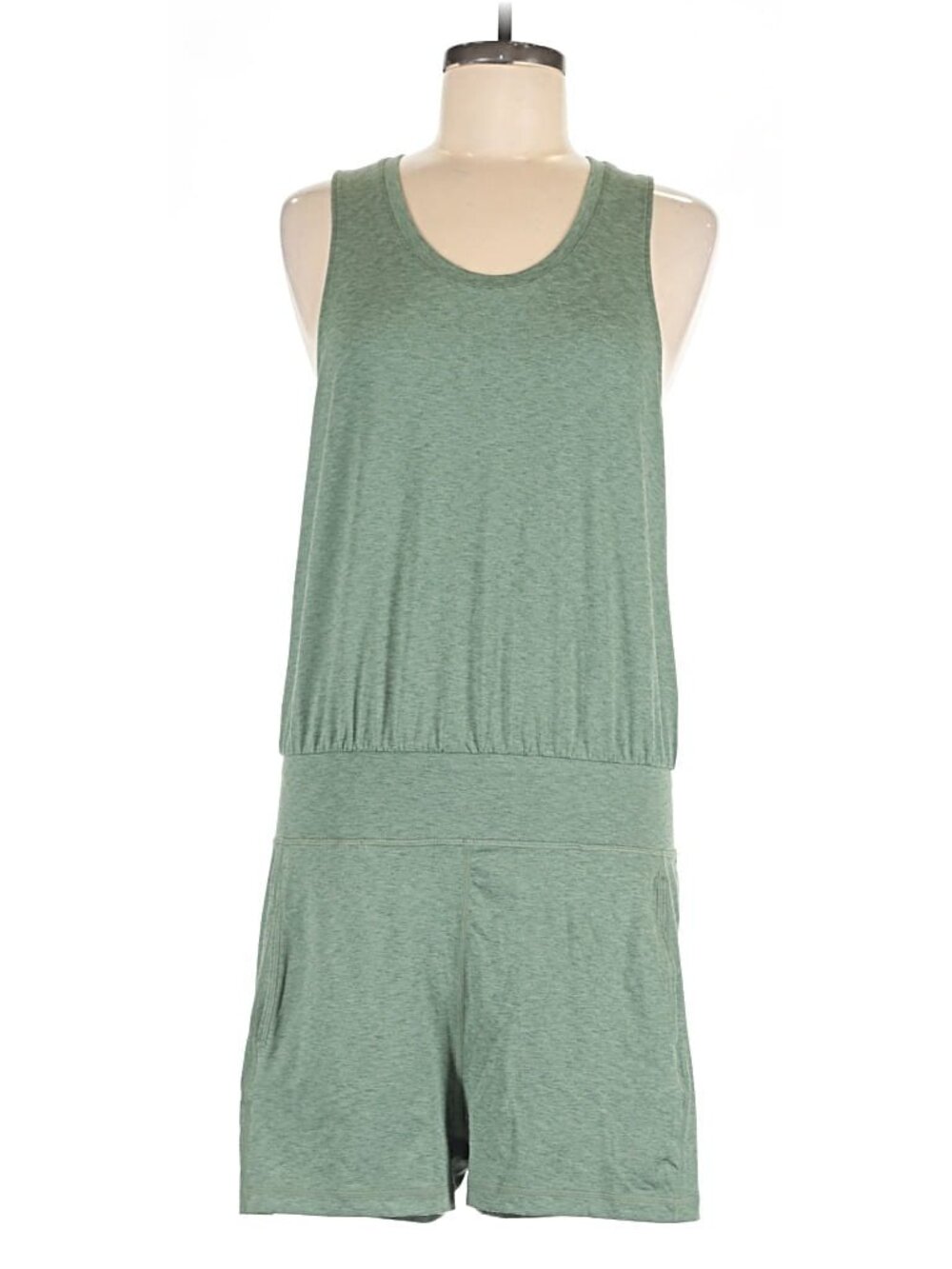 Sweaty Betty Gary Sleeveless Romper Green Size Medium Super Soft - Picture 3 of 5